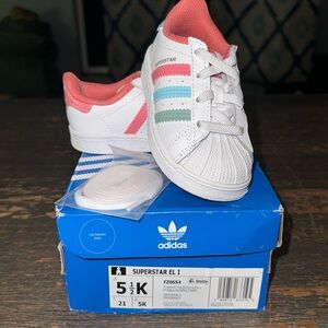 Adidas Superstar El I. Size 5.5c